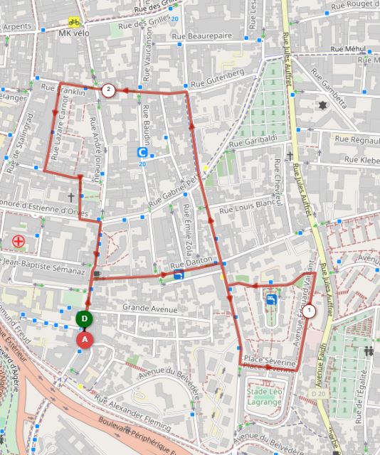 Capture parcours octobre rose